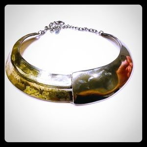 Zara Split Tone Choker